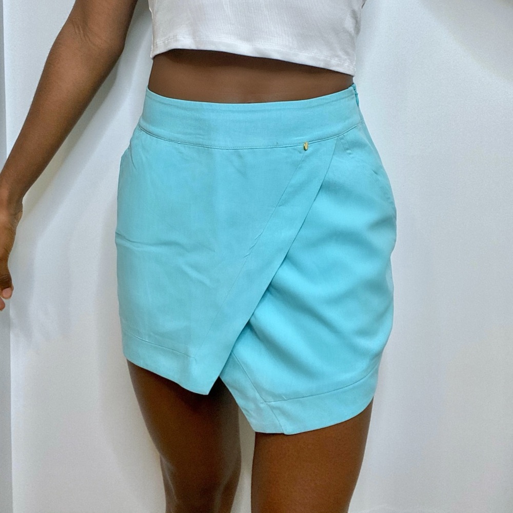 Harlyn -Light blue tennis skirt